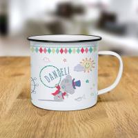 Personalised Tiny Tatty Teddy Little Circus Enamel Mug Extra Image 1 Preview